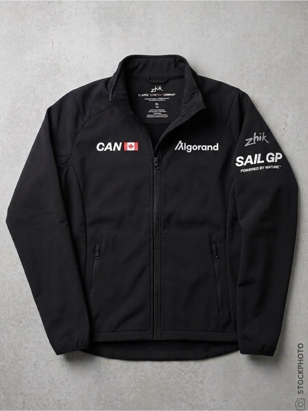 Zhik 3L Stretch Softshell Sailing Jacket Women's M Canada SailGP Algorand